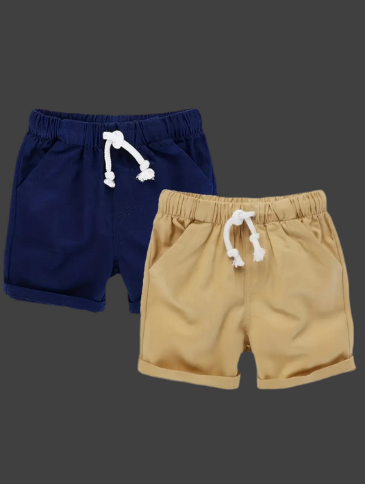 2-er-Set Jungen Sommer Shorts