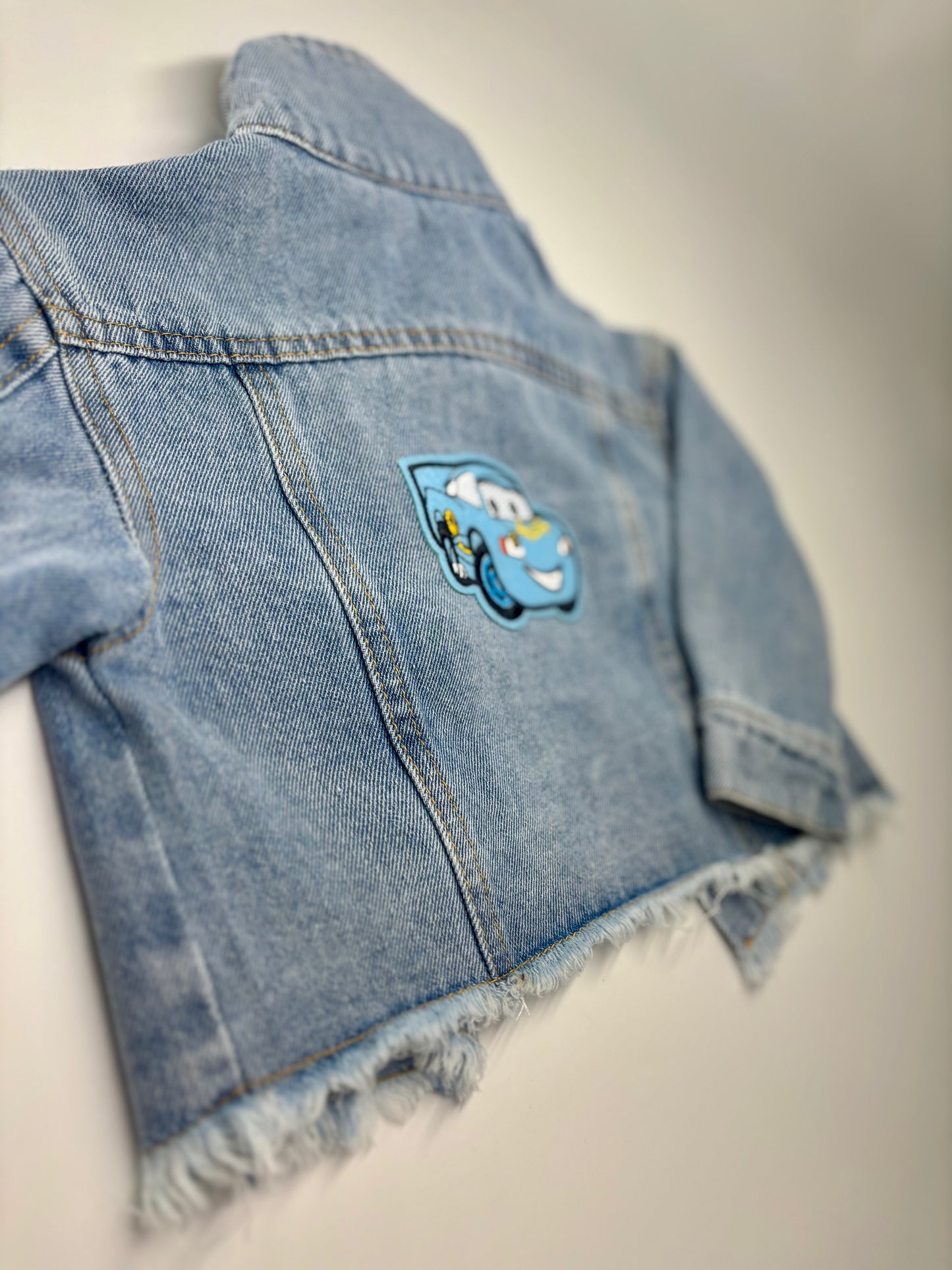 Coole Kinder Jeansjacke